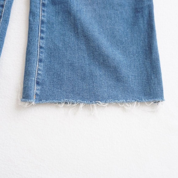 KUT From The Kloth Womens Meg Fab AB Wide Leg High Rise Jeans Size 10 Blue Denim - Picture 3 of 11